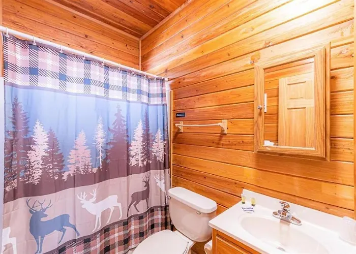 Chalet #5 Black Bear - Pet Friendly - Sleeps 6 - Playground & Game